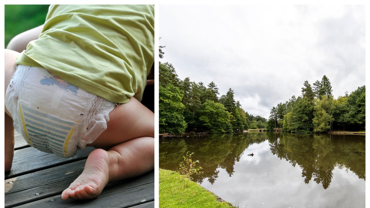 Pojken dog i samband med en fisketur.