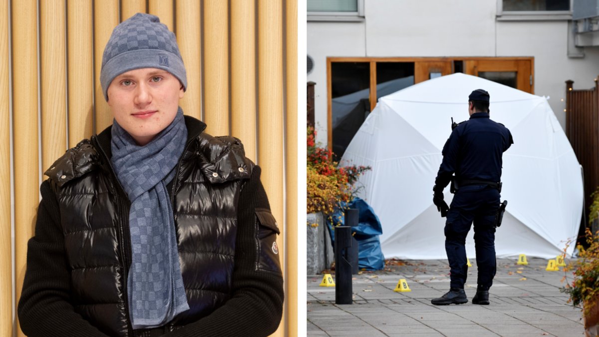 Nils Einar Grönberg sköt ihjäl i Hammarby sjöstad den 21 oktober.