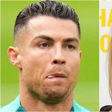 Cristiano Ronaldo och Sanne Josefson hade inte så kul ihop.