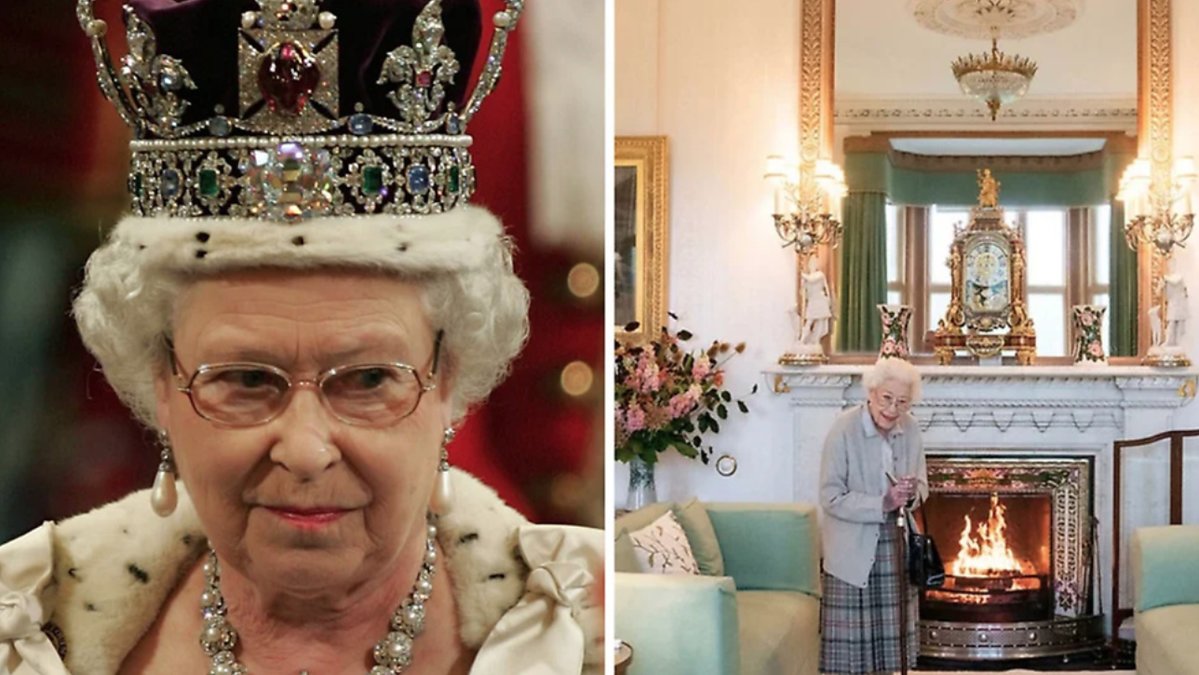 Drottning Elizabeths dödsorsak fastställd.