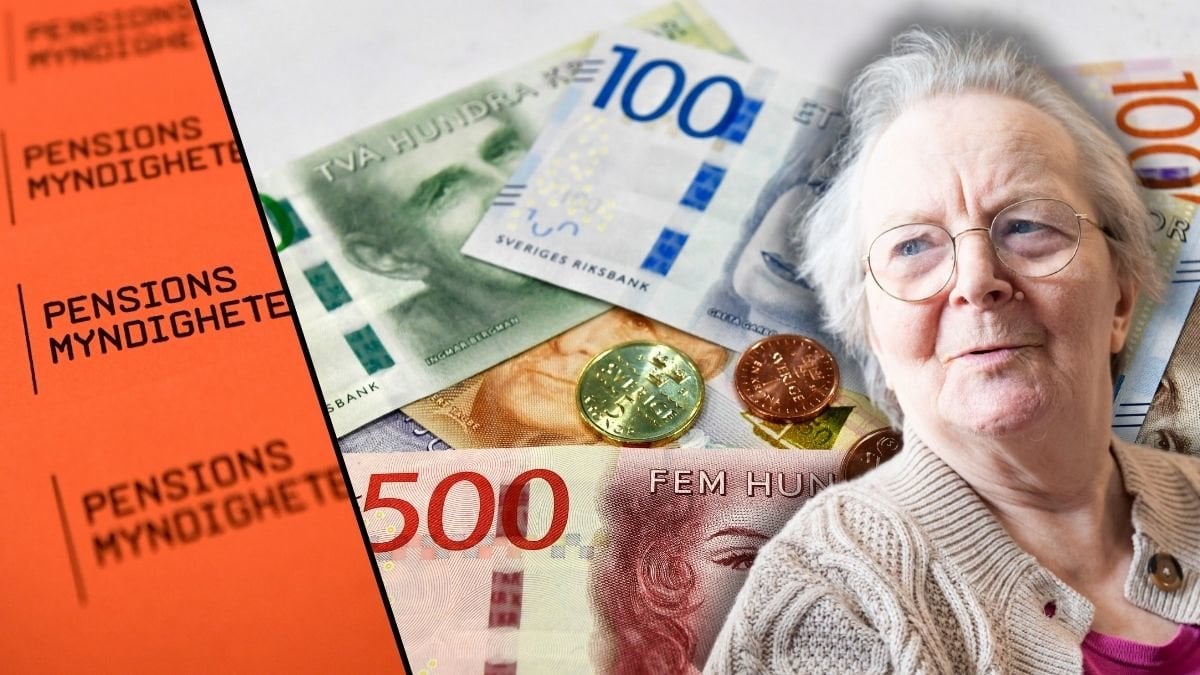 Brev från Pensionsmyndigheten, pengar och kvinna.