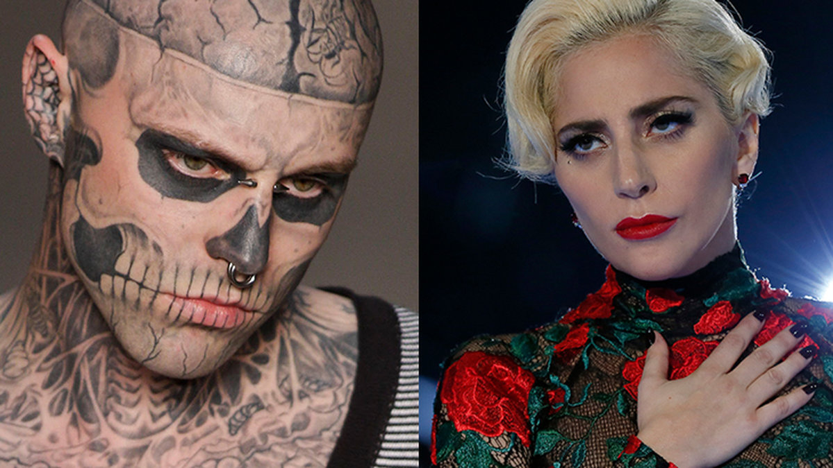 Lady Gaga sörjer sin döda vän Rick Zombie boy Genest.