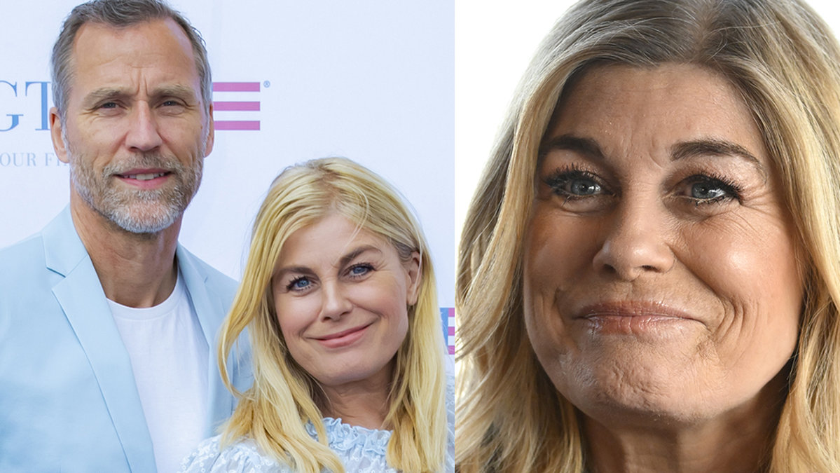 Pernilla Wahlgren och Christian Bauer
