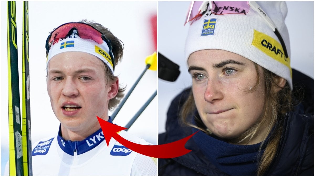 Gustaf Berglund och Ebba Andersson