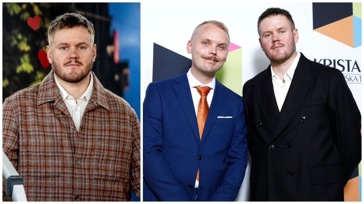 Klas Eriksson och Alfred Svensson tillsammans med Klas Eriksson
