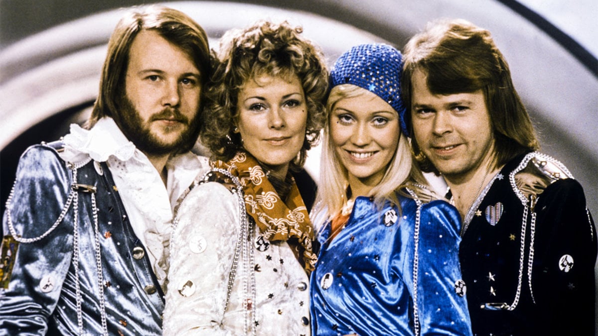 Medlemmarna i popgruppen Abba.