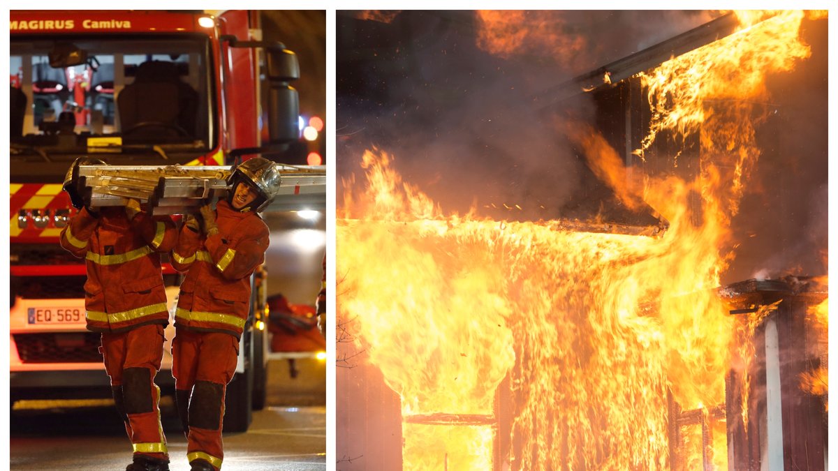 Sju personer har omkommit i en brand i franska Saint-Laurent-de-la-Salanque. 