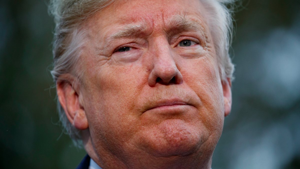 Donald-Trump-lamnar-sjukhuset