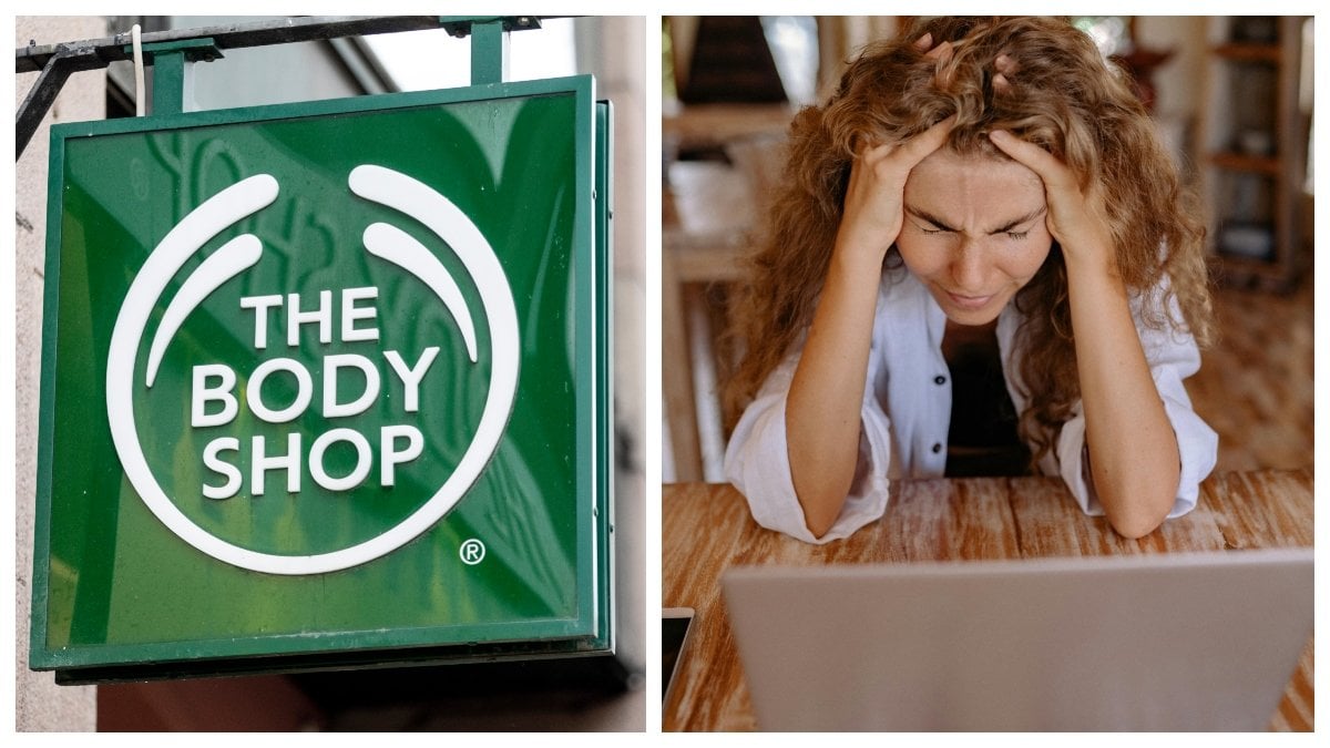 Body Shop, mitt i stålbadet.
