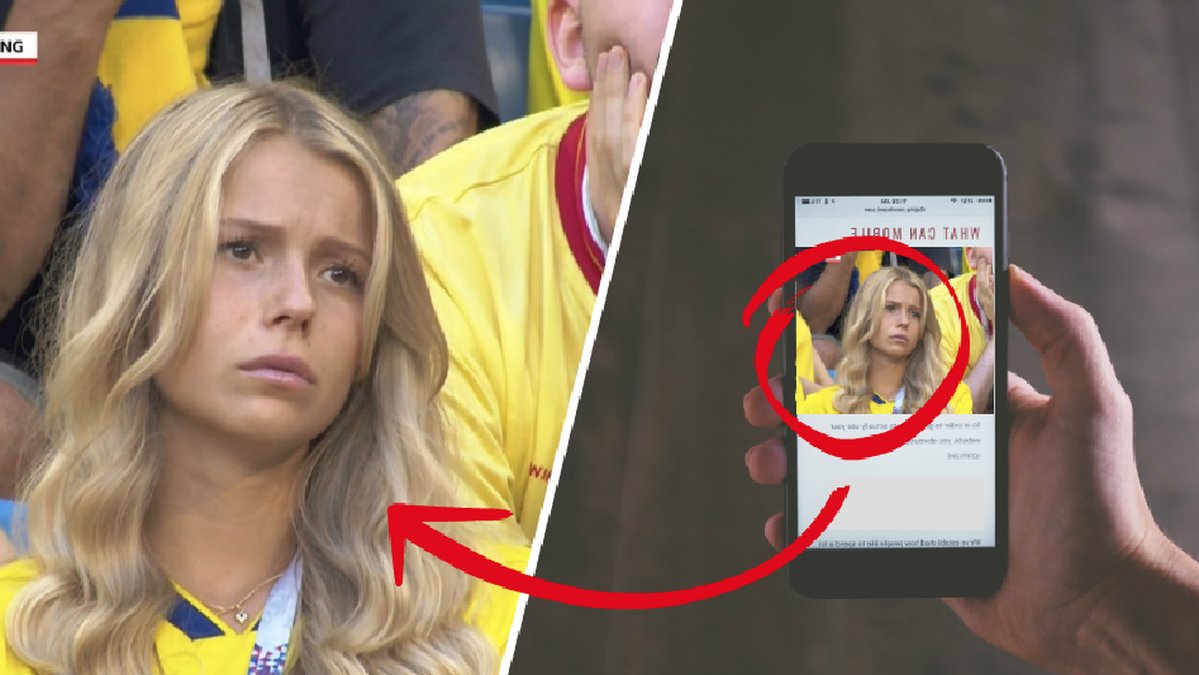 Lina Lundqvists bild blir viral