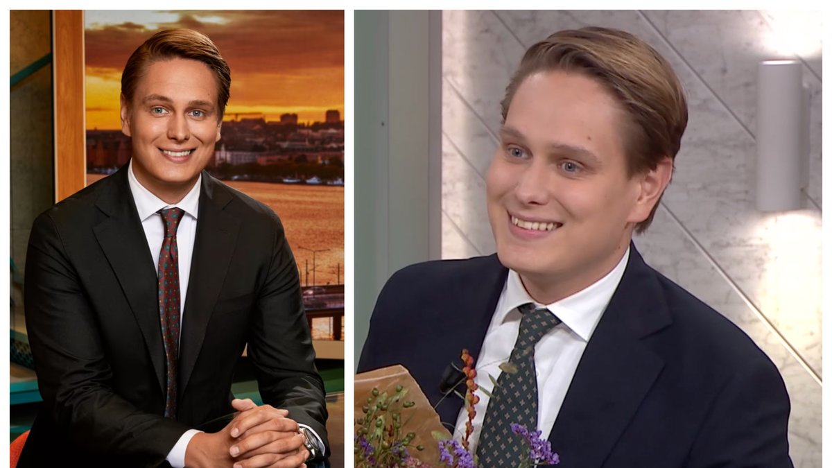 Maximilian Artell är programledare i TV4:s Efter fem.