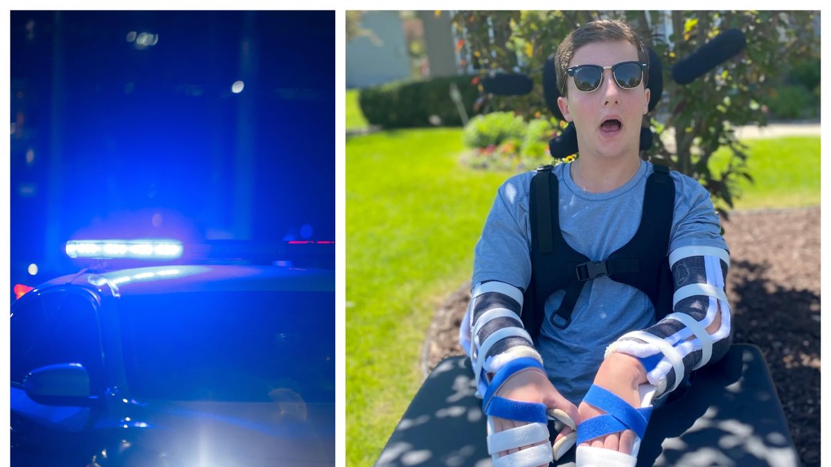 Daniel Santulli, 19, har fått men för livet efter nollningen.