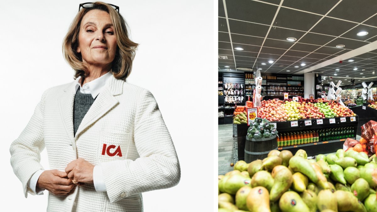 Suzanne Reuter är nya Ica-Stina