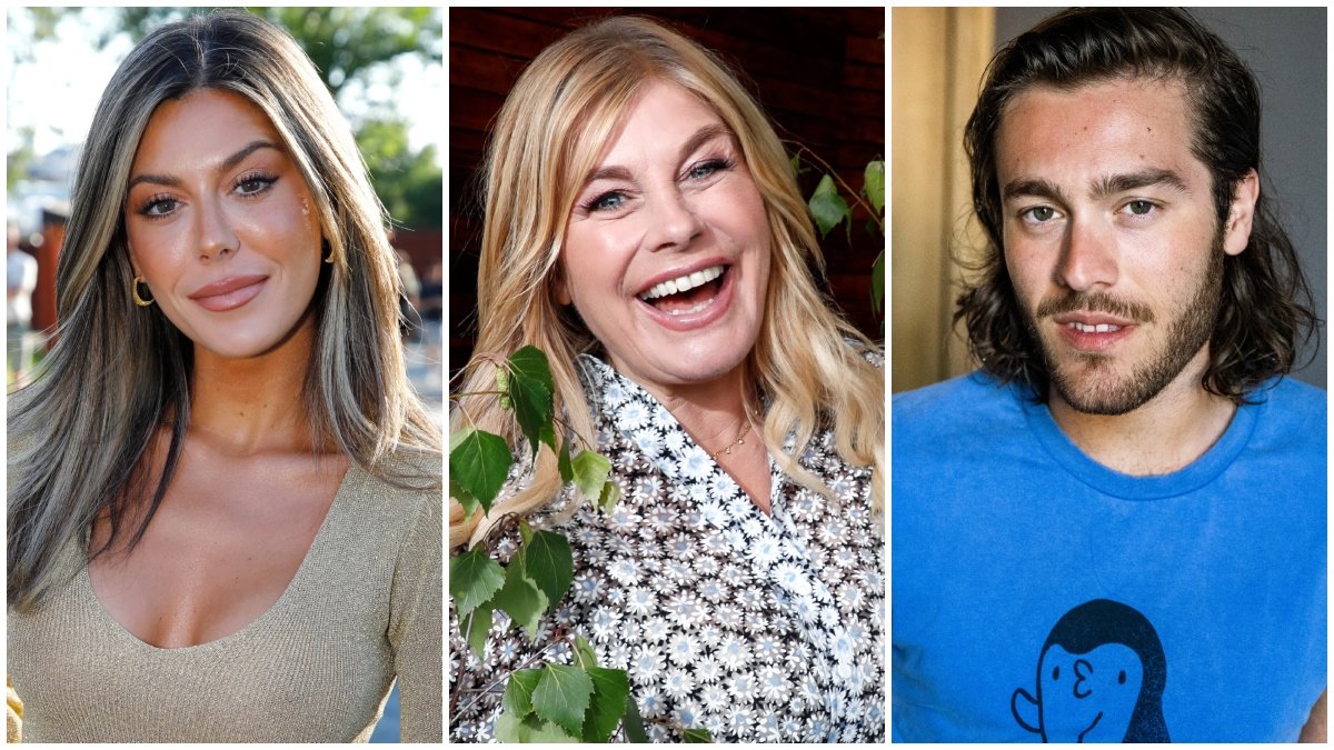 Bianca Ingrosso, Pernilla Wahlgren och Benjamin Ingrosso.