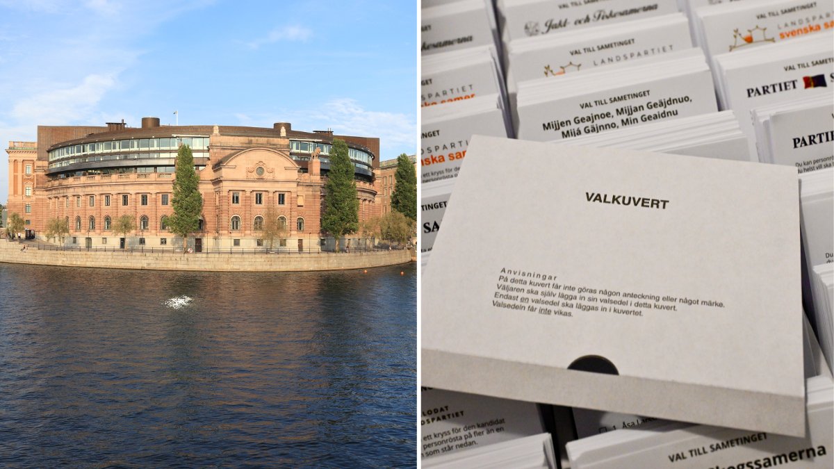 Riksdagen, valet 