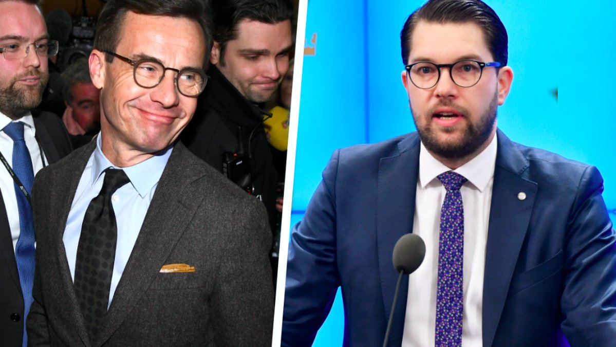 Ulf Kristersson och Jimmie Åkesson. 