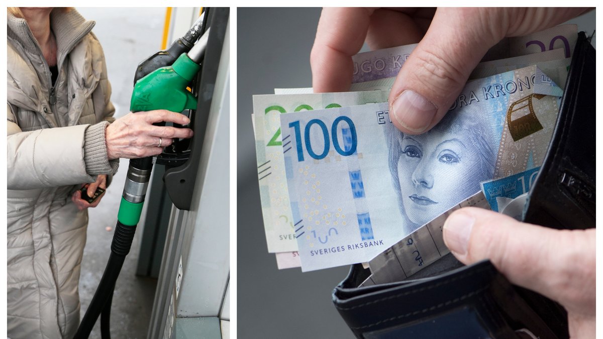Priset på diesel och bensin höjs.