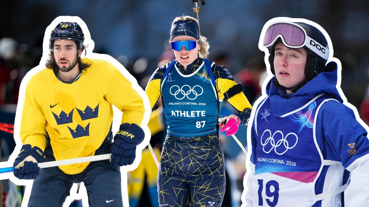 Mika Zibanejad, Elvira Öberg och Elis Lundholm tävlar i OS idag den 11 februari
