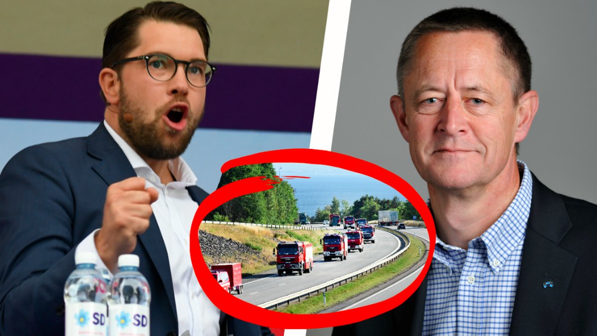 Liberalernas Lars Tysklind kritiserar Åkesson. 