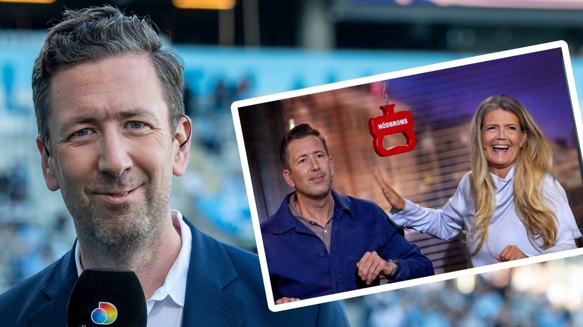 Jonas Dahlquist och Jonas Dahlquist tillsammans med Marie Lehmann i På Spåret 2025-2026.