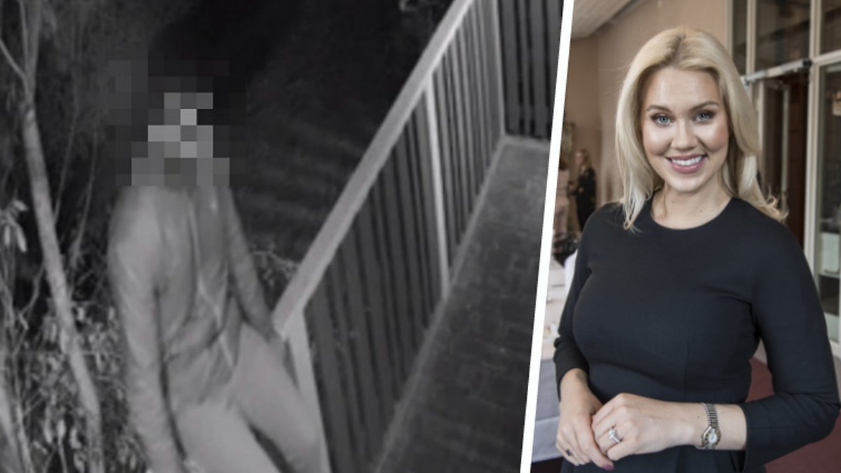 En man sitter på ett räcke. Isabella Löwengrip