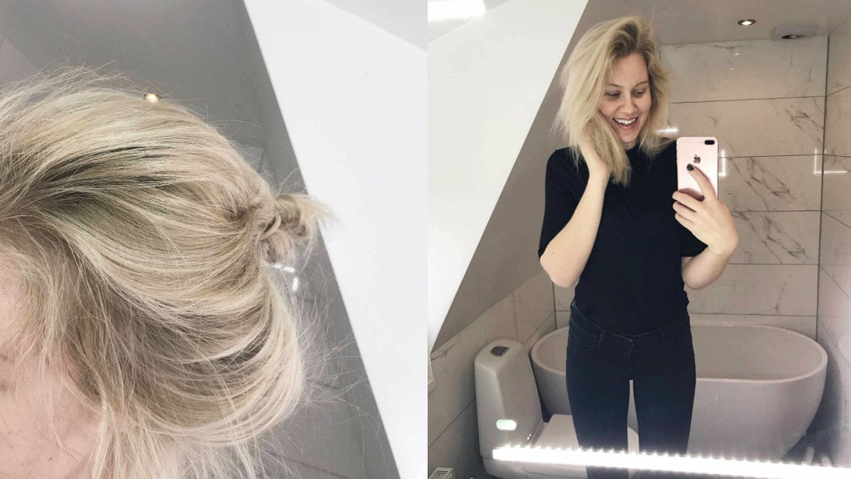 Blondinbella attackeras för sitt hår