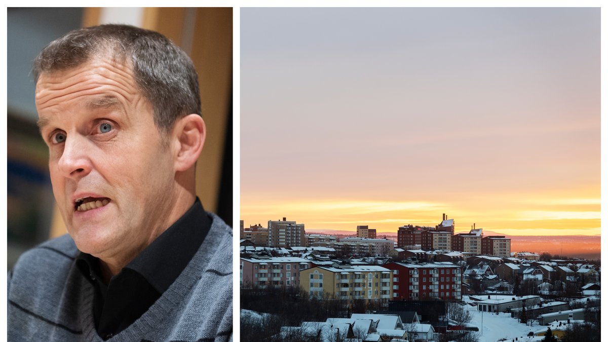 Kommunalrådet Gunnar Selberg (C) är orolig för smittspridningen i Kiruna kommun.