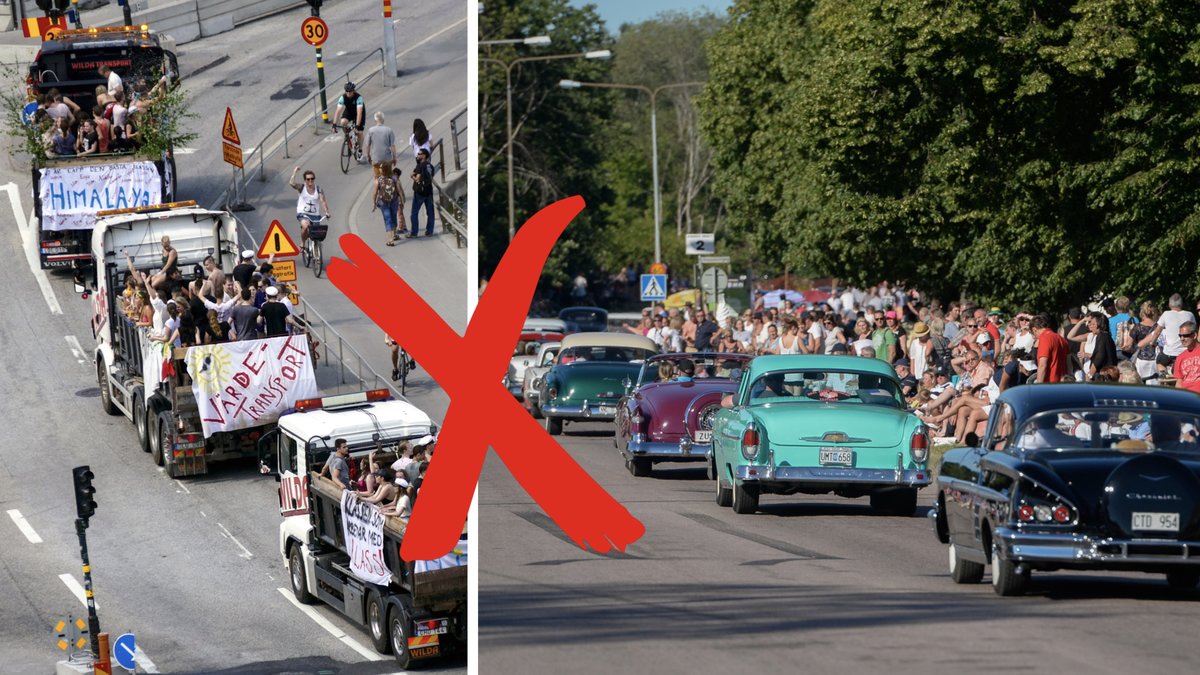 Reglerna för cruising och studentflak ändras.