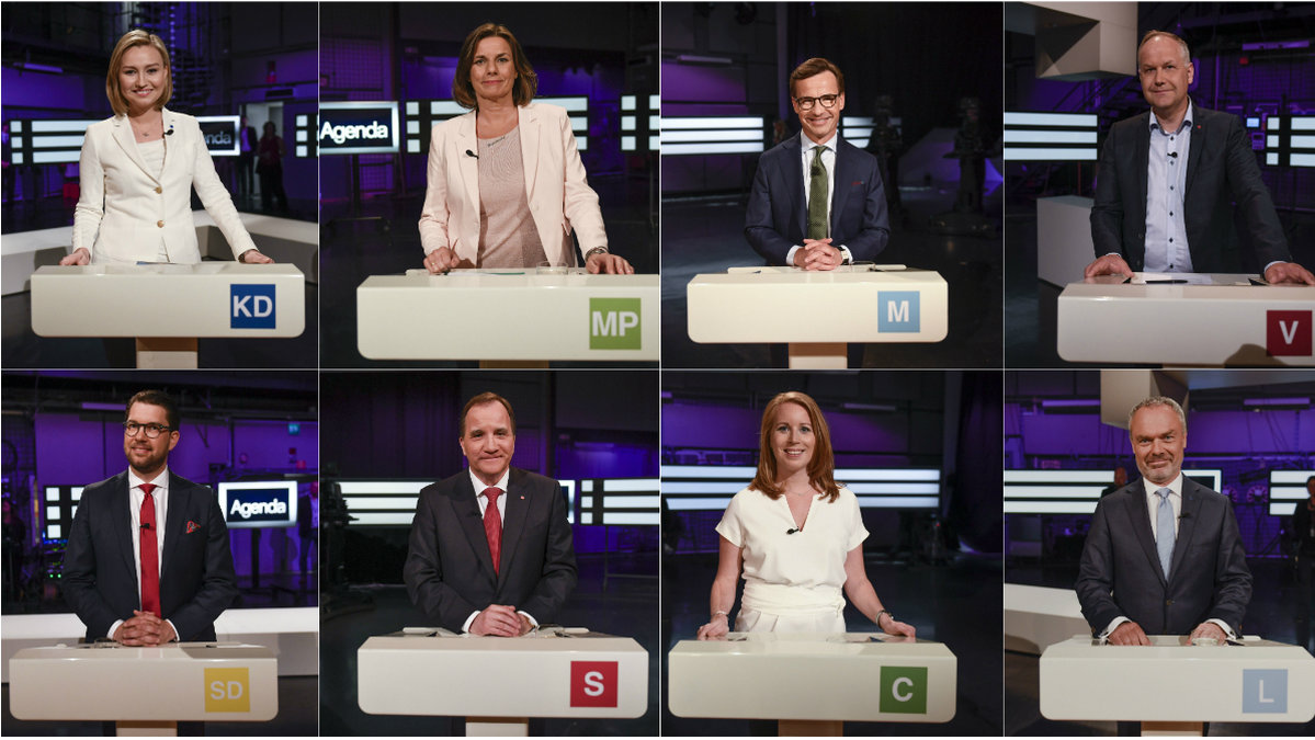 Alla partiledarna
