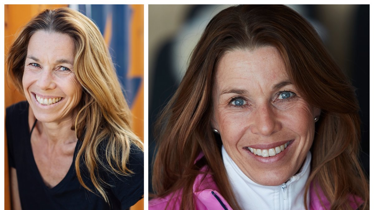 Den tidigare skidskytten Magdalena Forsberg.