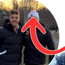 Calle Halfvarsson och Petter Northug.