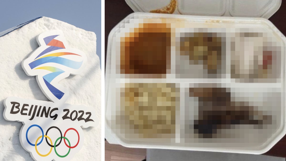 Maten får hård kritik av OS-atleterna.