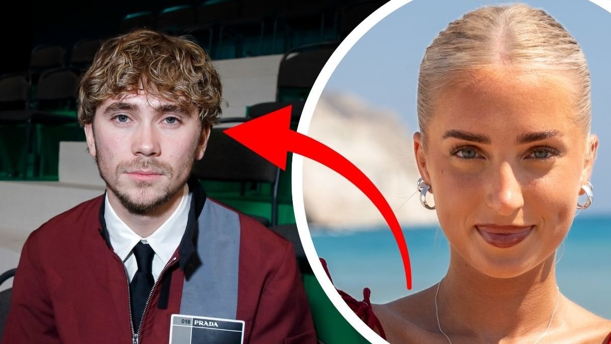 Felix Sandman vänster. Saga Bergenlöv höger.