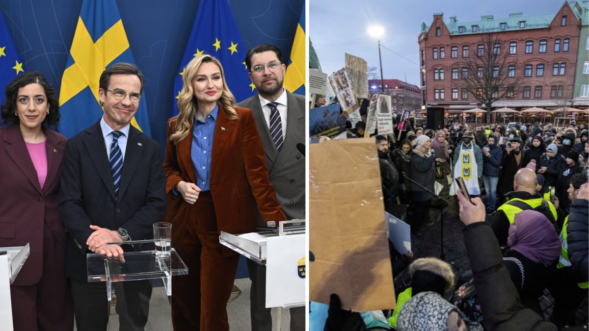 Regeringen, Demonstration