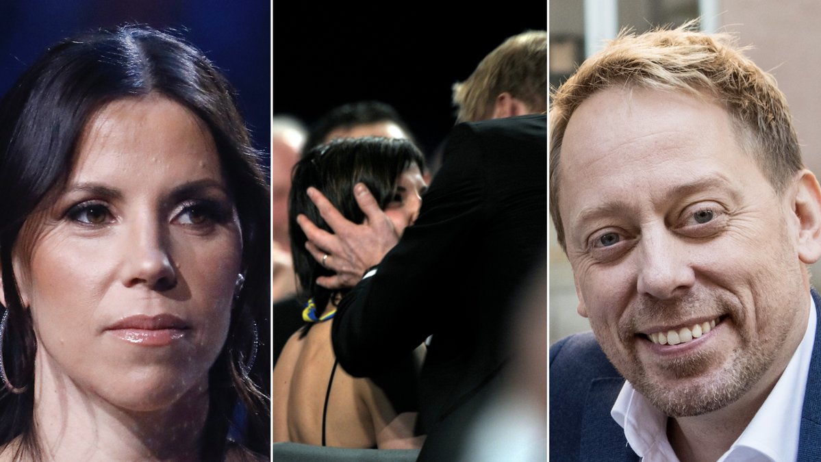 Charlotte Kalla blev rasande när Peter Settman kysste.henne på Idrottsgalan.