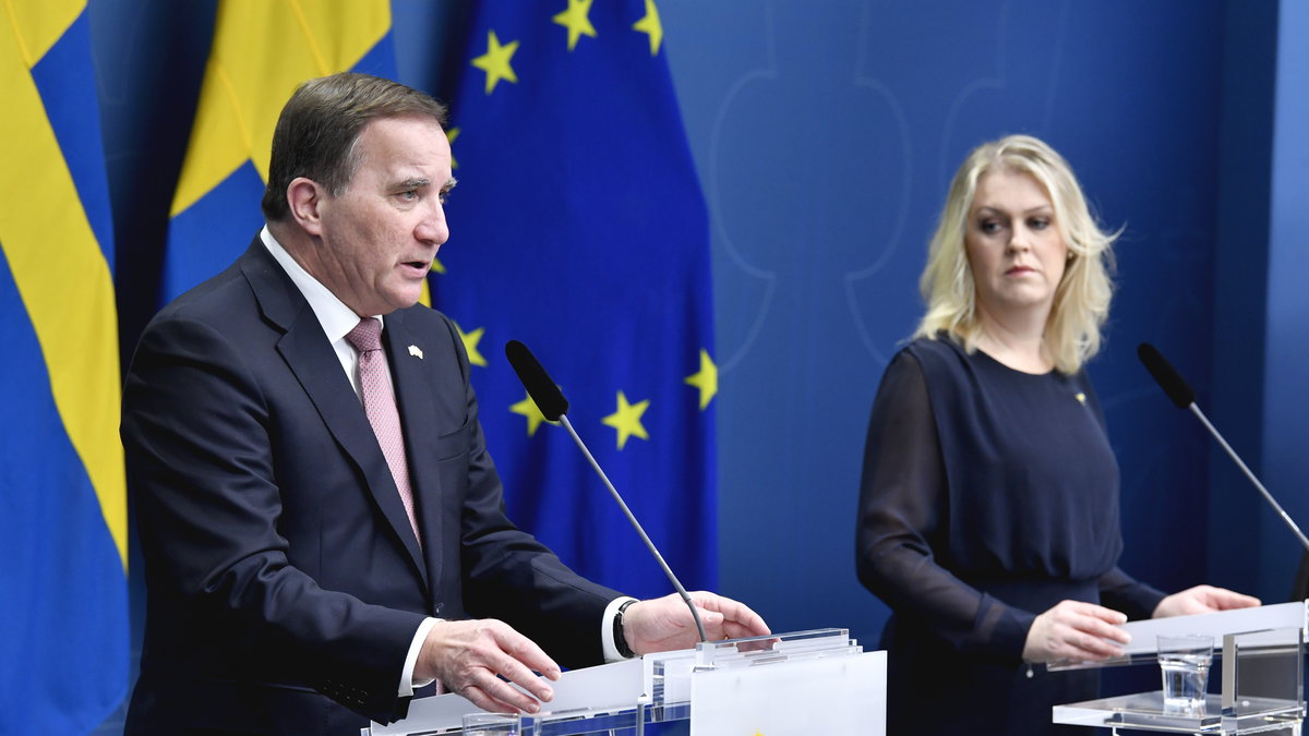 Regeringen presenterade nya coronaåtgärder.