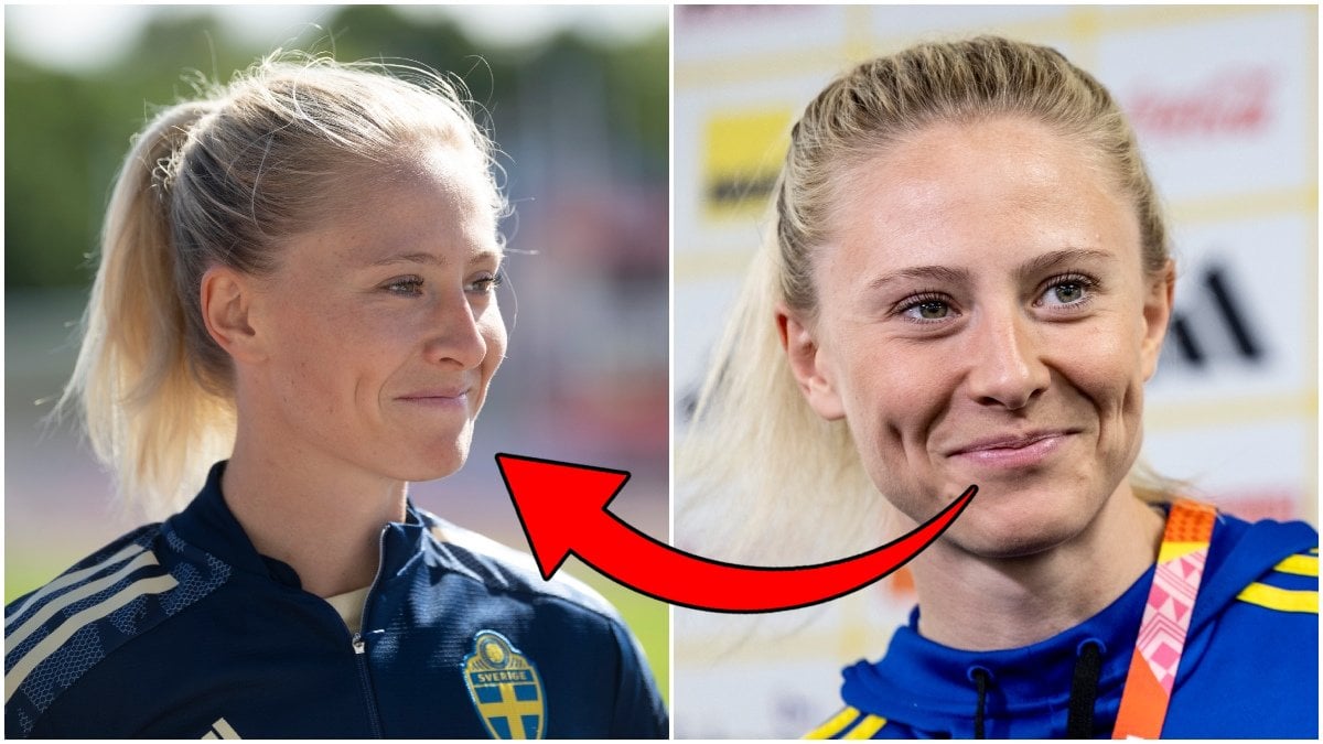 Rebecka Blomqvist i samband med fotbolls-VM 2023