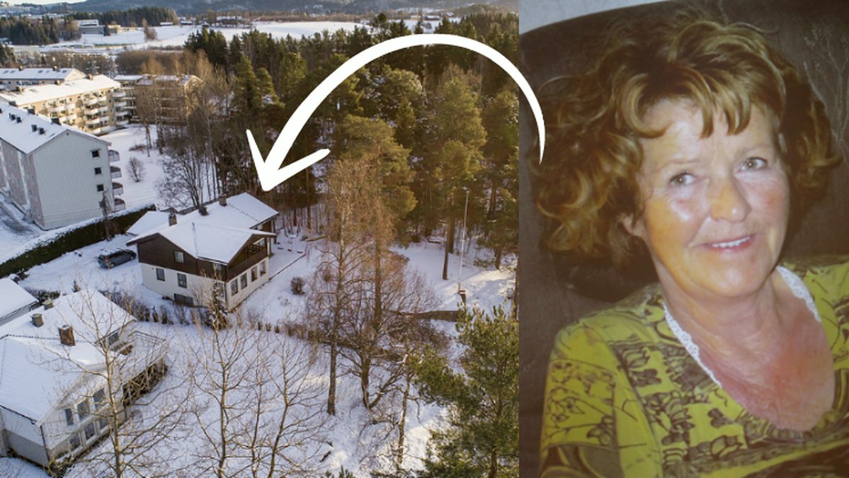 Anne-Elisabeth Hagen och huset där hon försvann ifrån