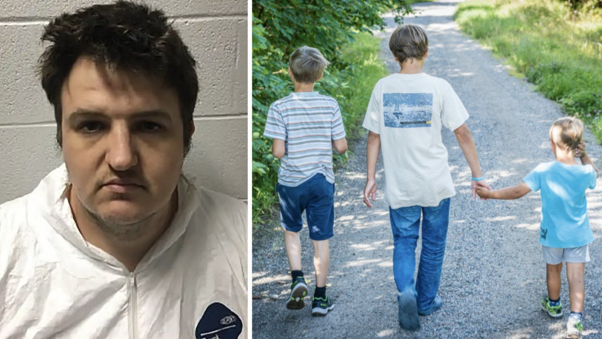 Pappa misstänks ha dränkt sina tre barn – lämnade lapp till fru