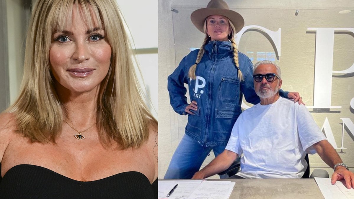 Carolina Gynning och pappa Max Nilsson