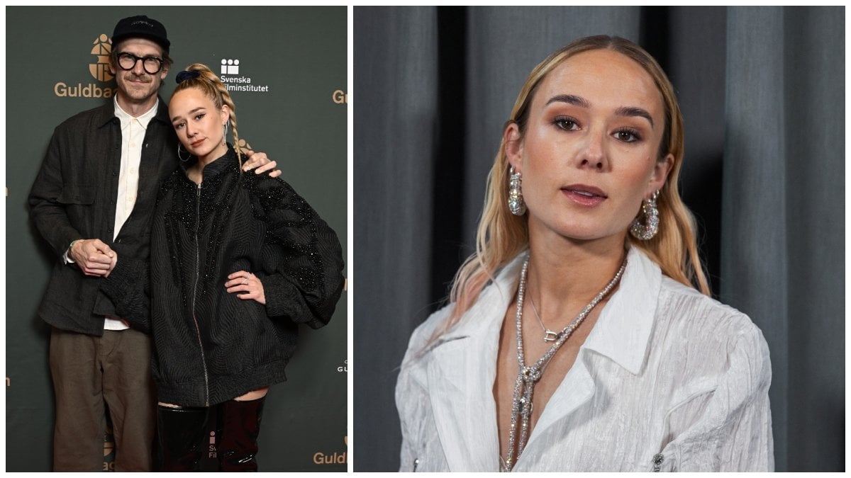 Alba August och pojkvännen Pontus Winnberg ska få barn. 