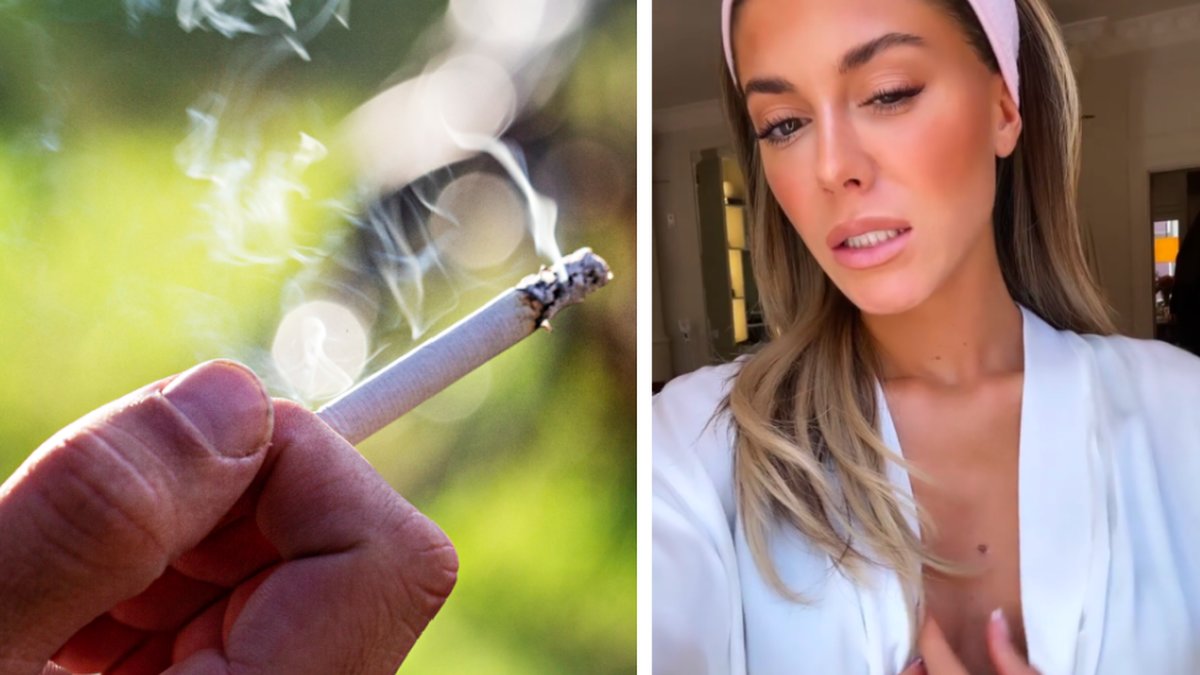 Person fimpade på Bianca Ingrossos bröst