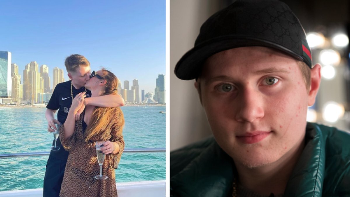 Alexandra Torgrip var tillsammans med rapparen Einár innan hans död
