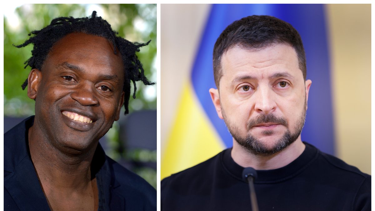 Dr Alban har träffat Volodymyr Zelenskyj. 