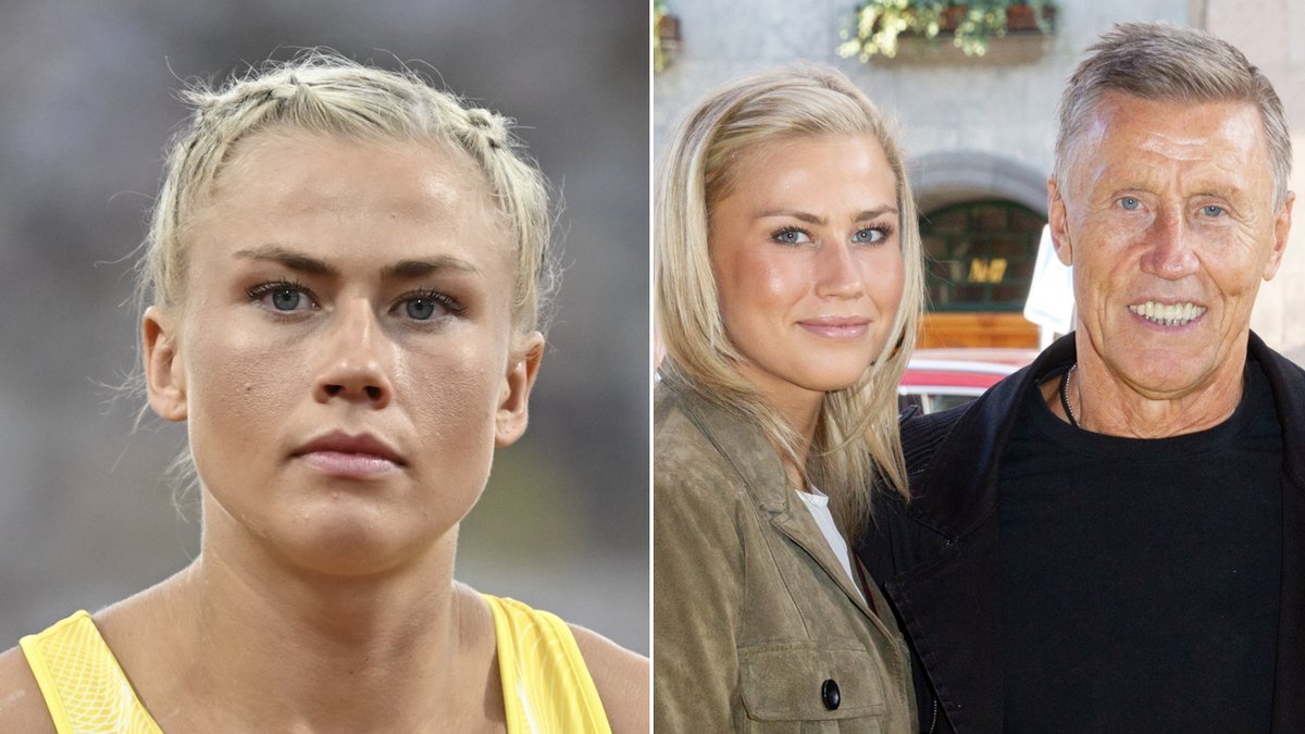 Bianca Salming och pappa Börje stod varandra nära.