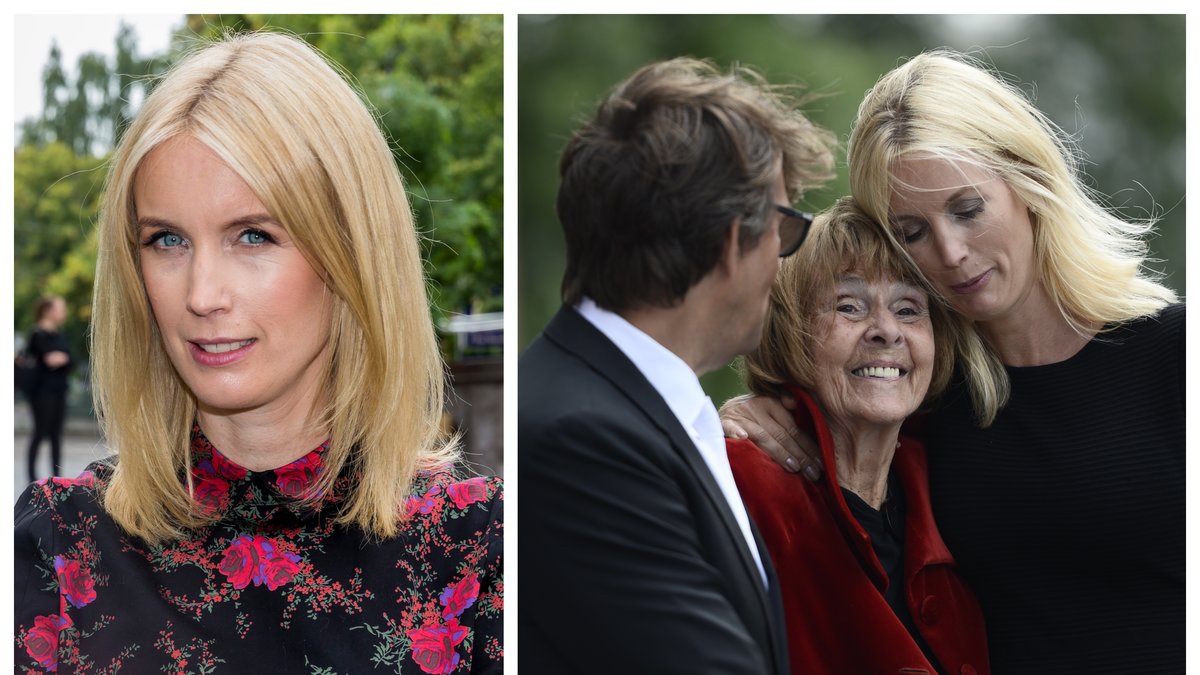 Jenny Strömstedt hyllar sin svärmor Margareta Strömstedt som somnade in den 28 mars.