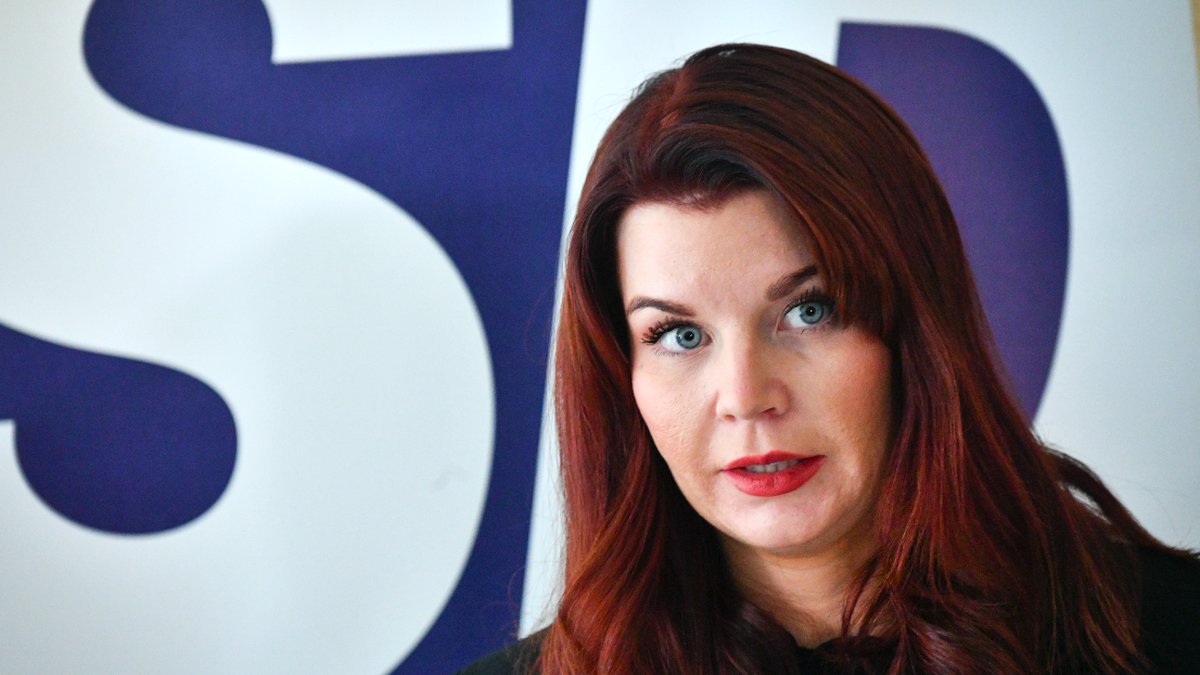 Sverigedemokraternas Louise Erixon. 