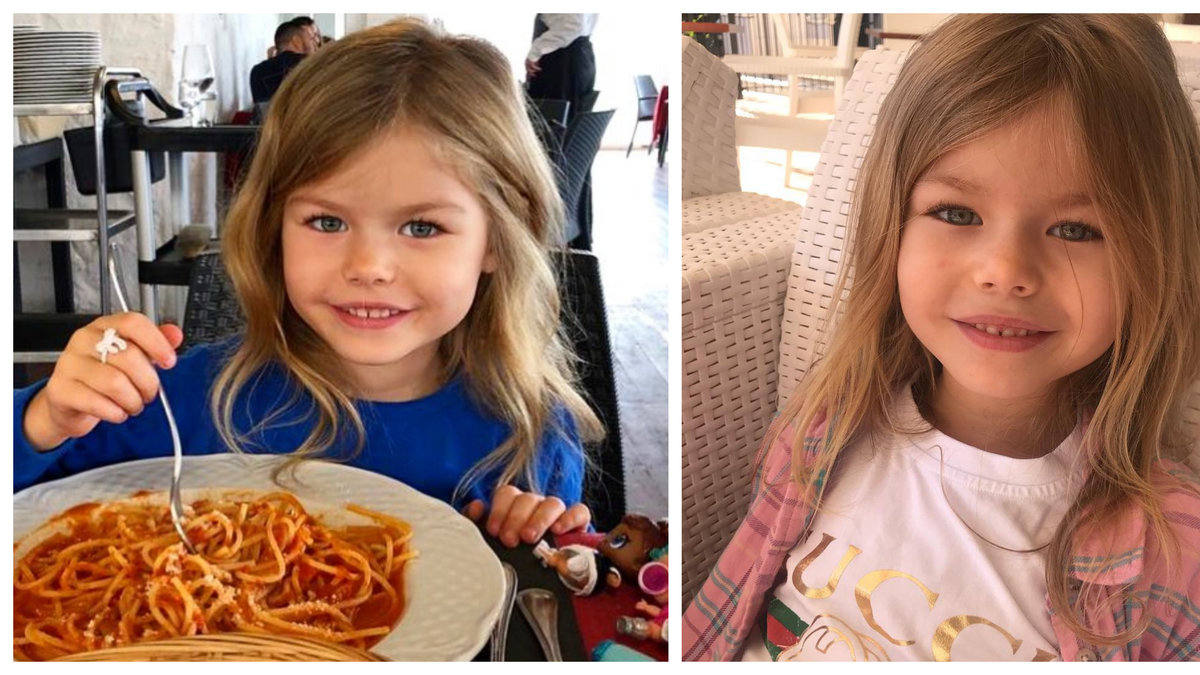 Alina, 6, chocker en häl värld med hennes bilder.