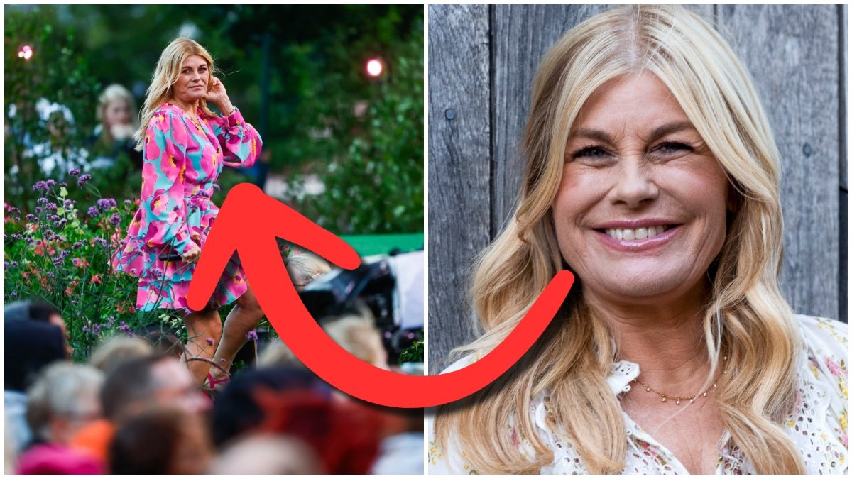 Pernilla Wahlgren är programledare för Allsång på Skansen.
