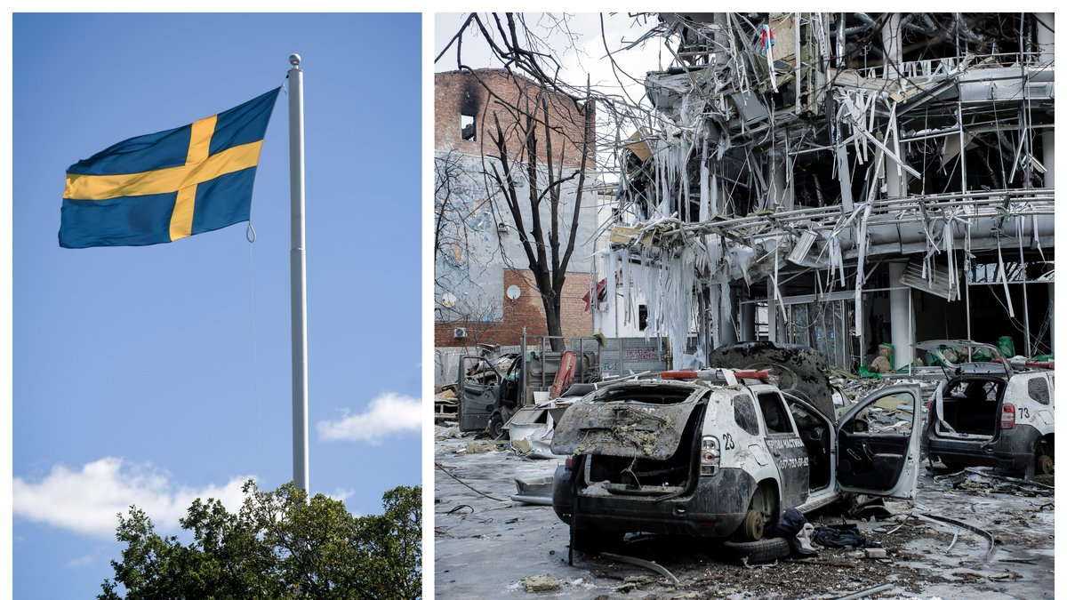 Gammelsvenskby i Ukraina är omringat av ryska trupper.